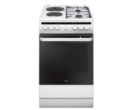 Kuchenka gazowo-elektryczna AMICA 58ME2.35HZpMs(W) Czyszczenie Parowe, EasyClean, Szybkie Nagrzewanie, 50cm